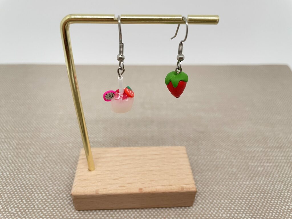 Boucles d'oreilles smoothie