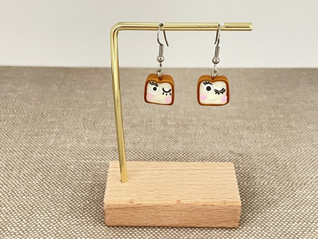 Boucles d’oreilles kawai phosphorescente