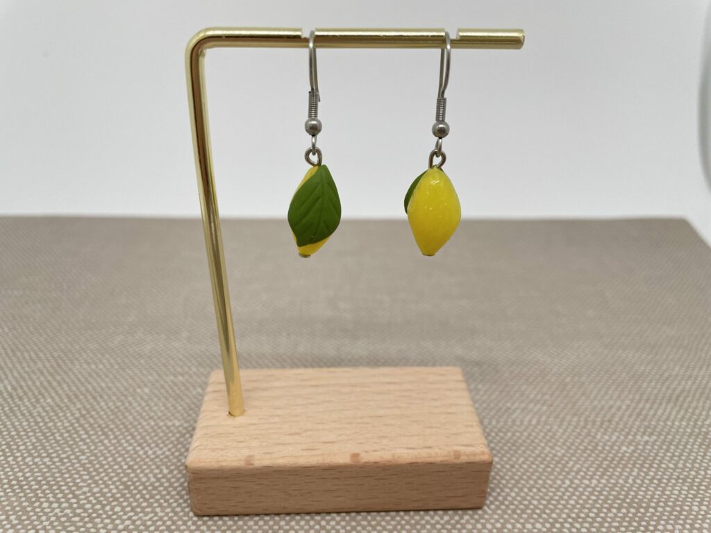 Boucles d’oreilles citrons