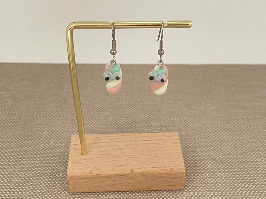 Boucles d’oreilles marshmallow