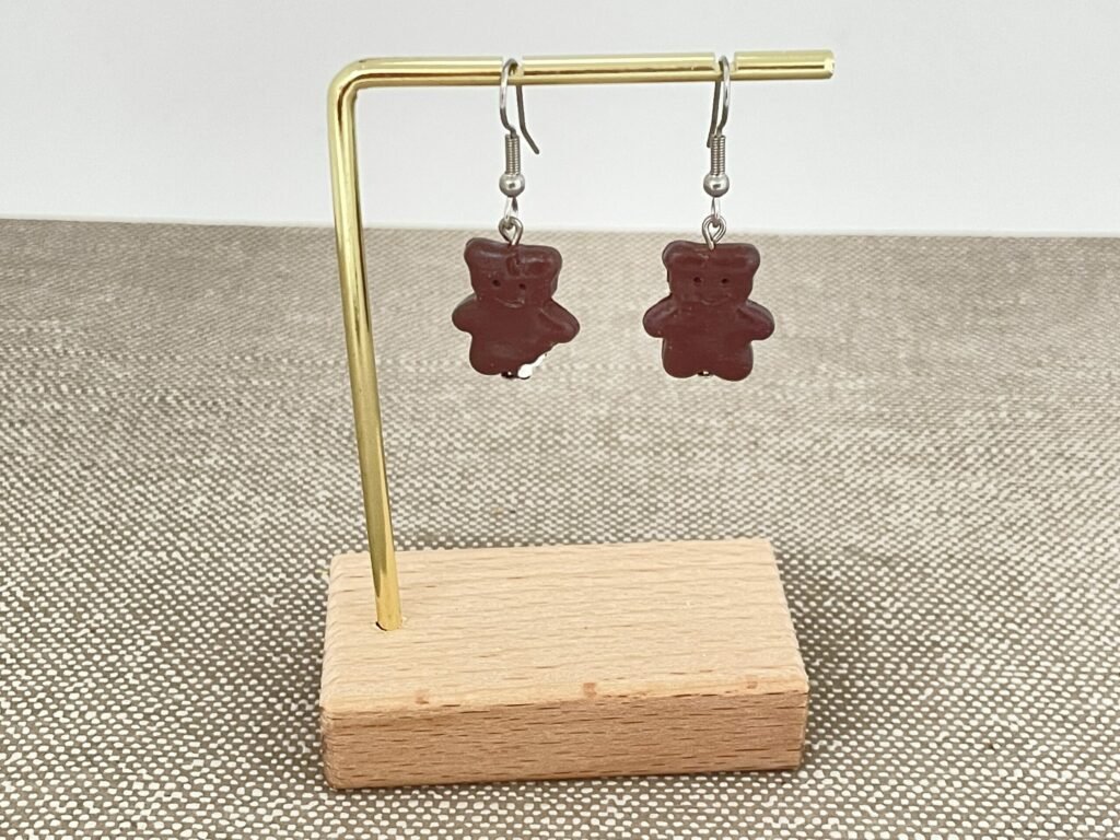 Boucles d'oreilles oursons