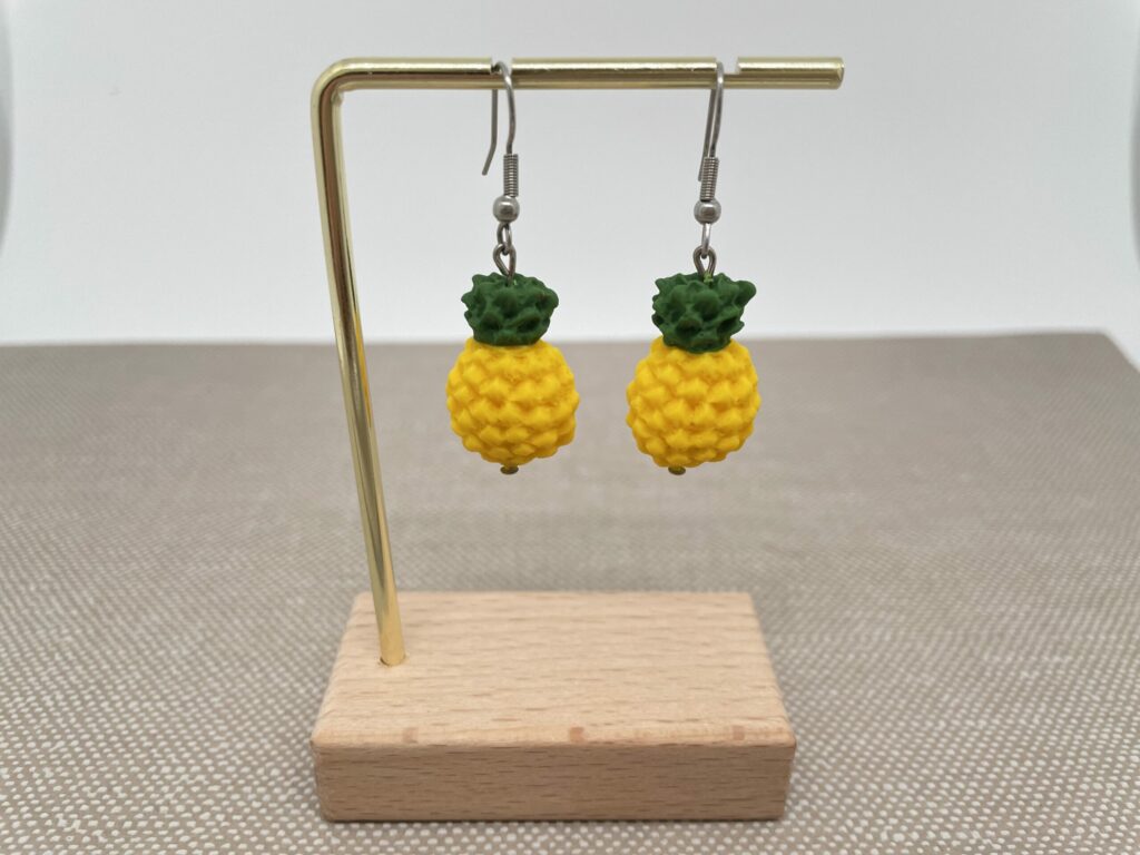 Boucles d'oreilles ananas