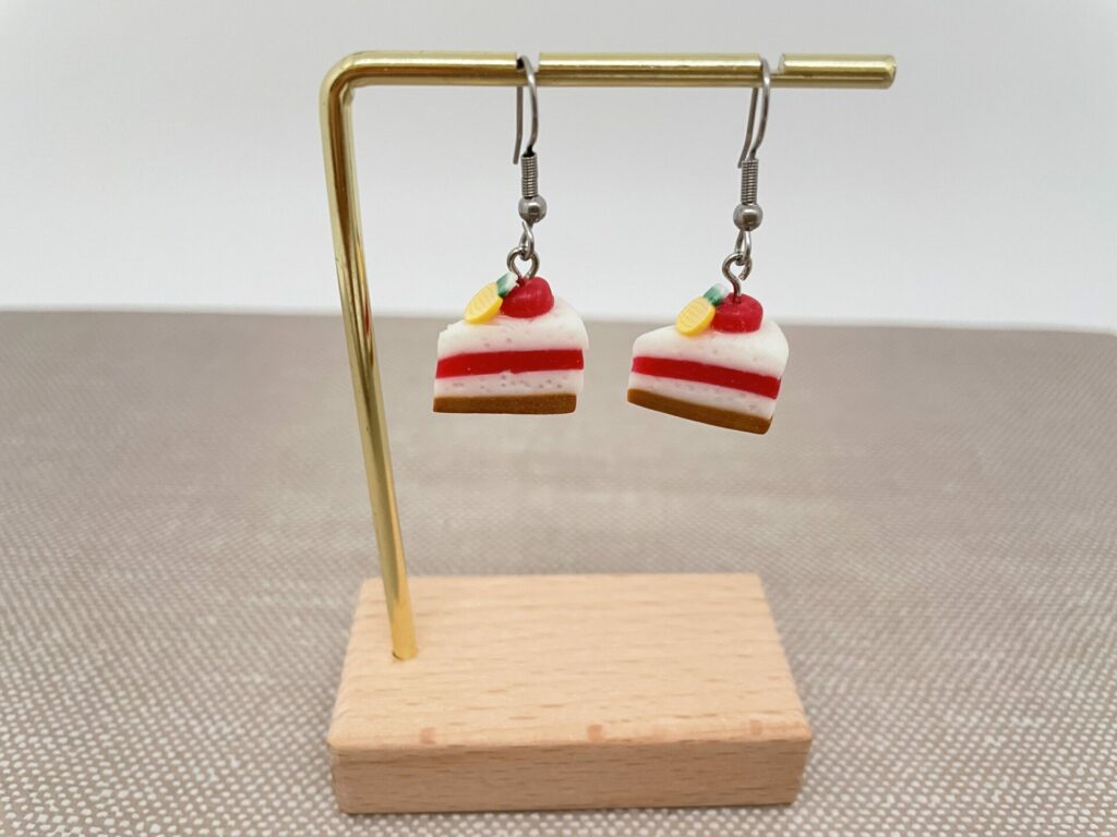 Boucles d'oreilles gâteaux