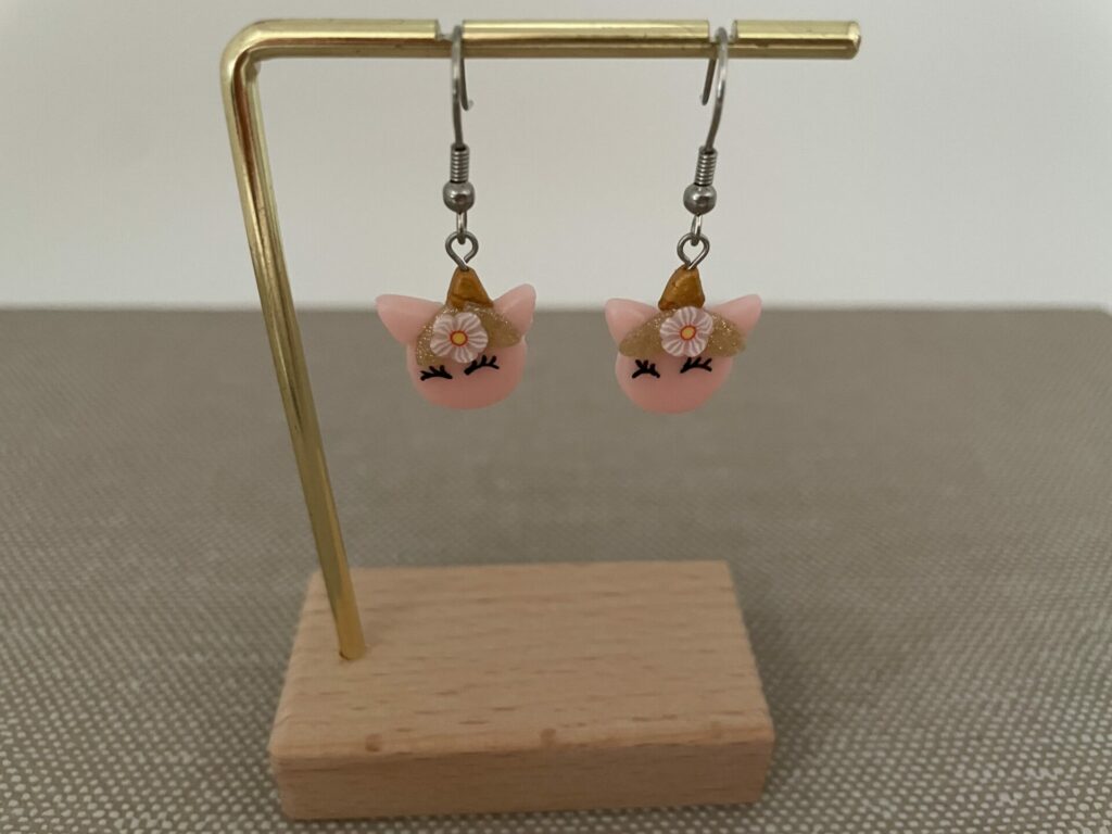 Boucles d’oreilles licornes