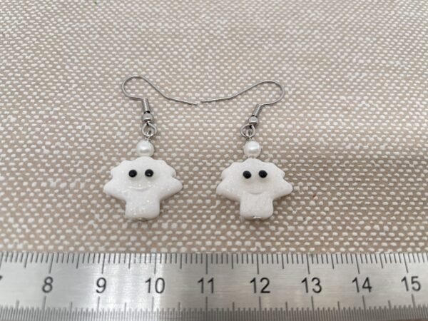 Boucles d’oreilles jack la coquille et sa perle – Image 2