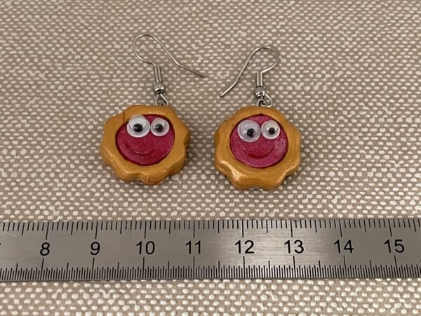 Boucles d’oreilles gâteaux rigolos – Image 2