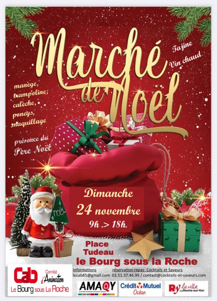 Marchés de noël La Roche sur Yon