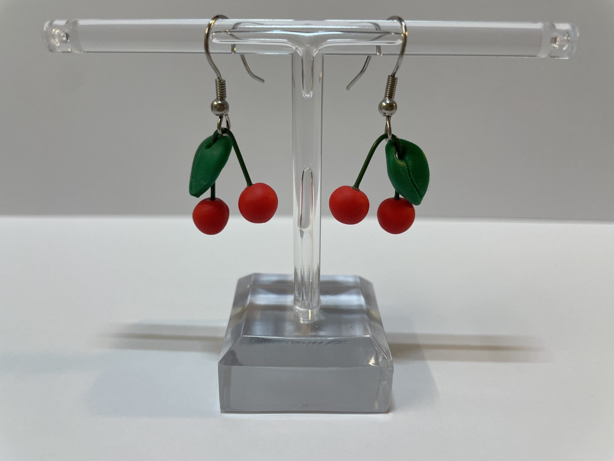 Boucles d’oreilles cerises