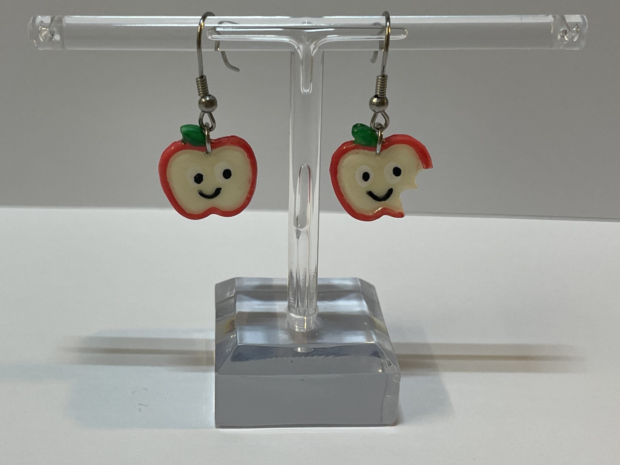 boucles d'oreilles pommes