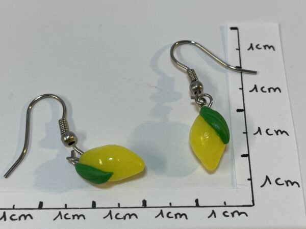 Boucles d’oreilles citrons