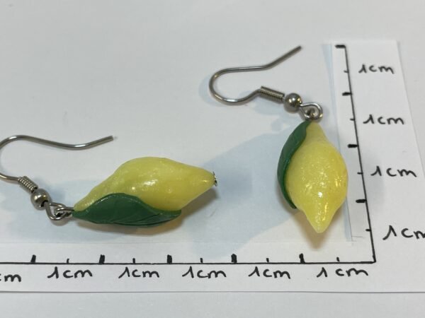 Boucles d’oreilles citrons