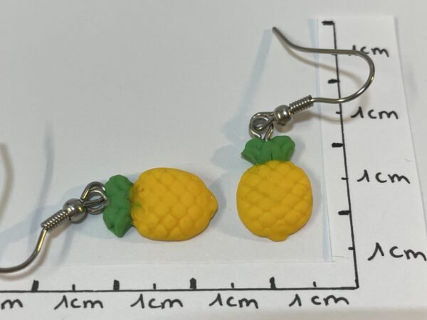 Boucles d'oreilles ananas