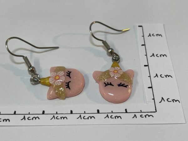 Boucles d’oreilles licornes