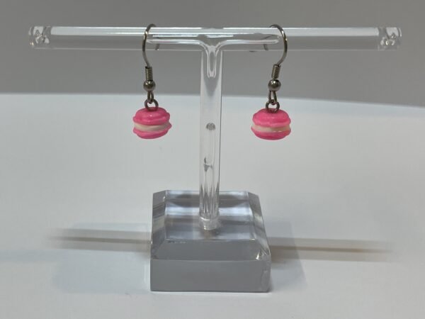 Boucles d’oreilles rose