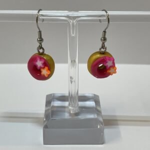 Boucles d’oreilles donuts