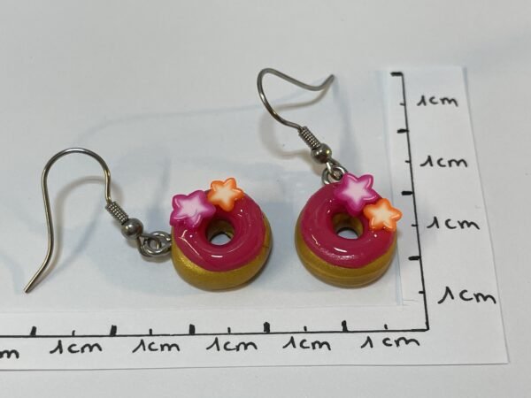 Boucles d’oreilles donuts