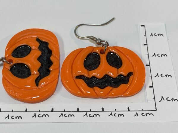 Boucles d'oreilles citrouilles