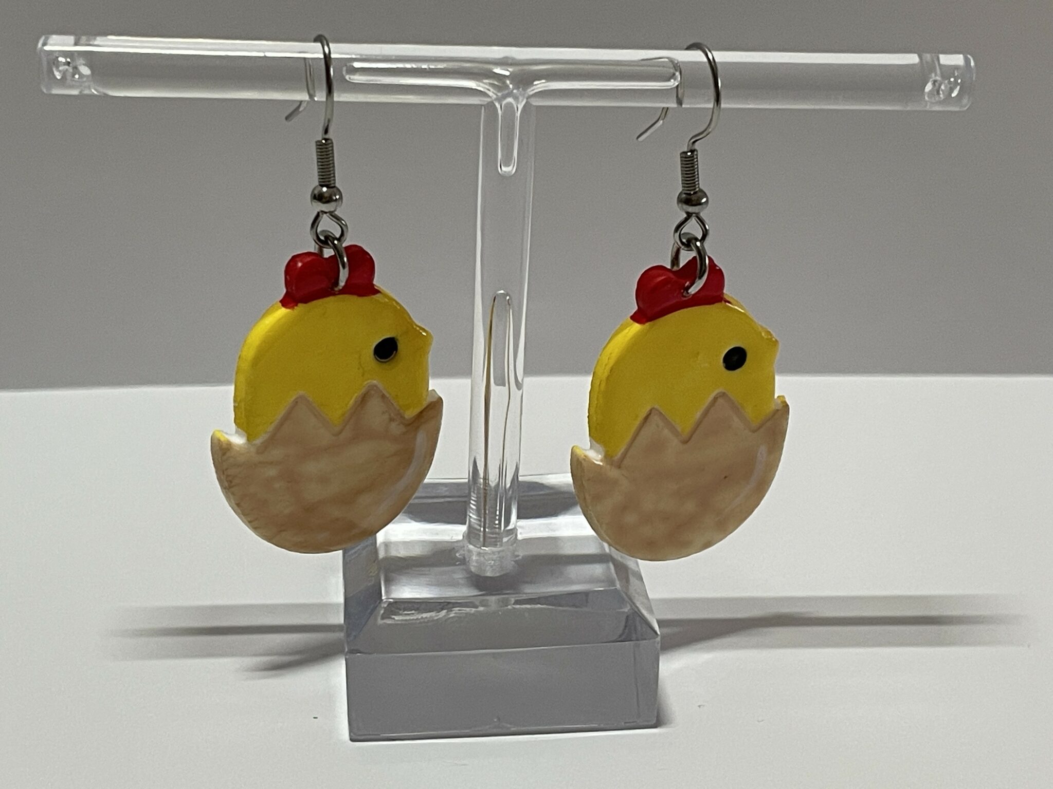 Boucles d'oreilles poussins