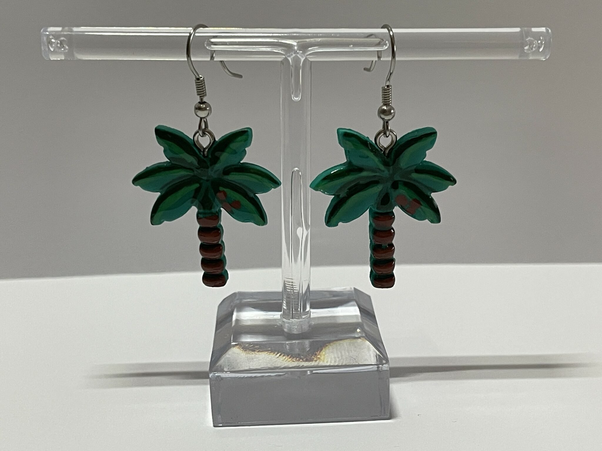 Boucles d'oreilles palmiers