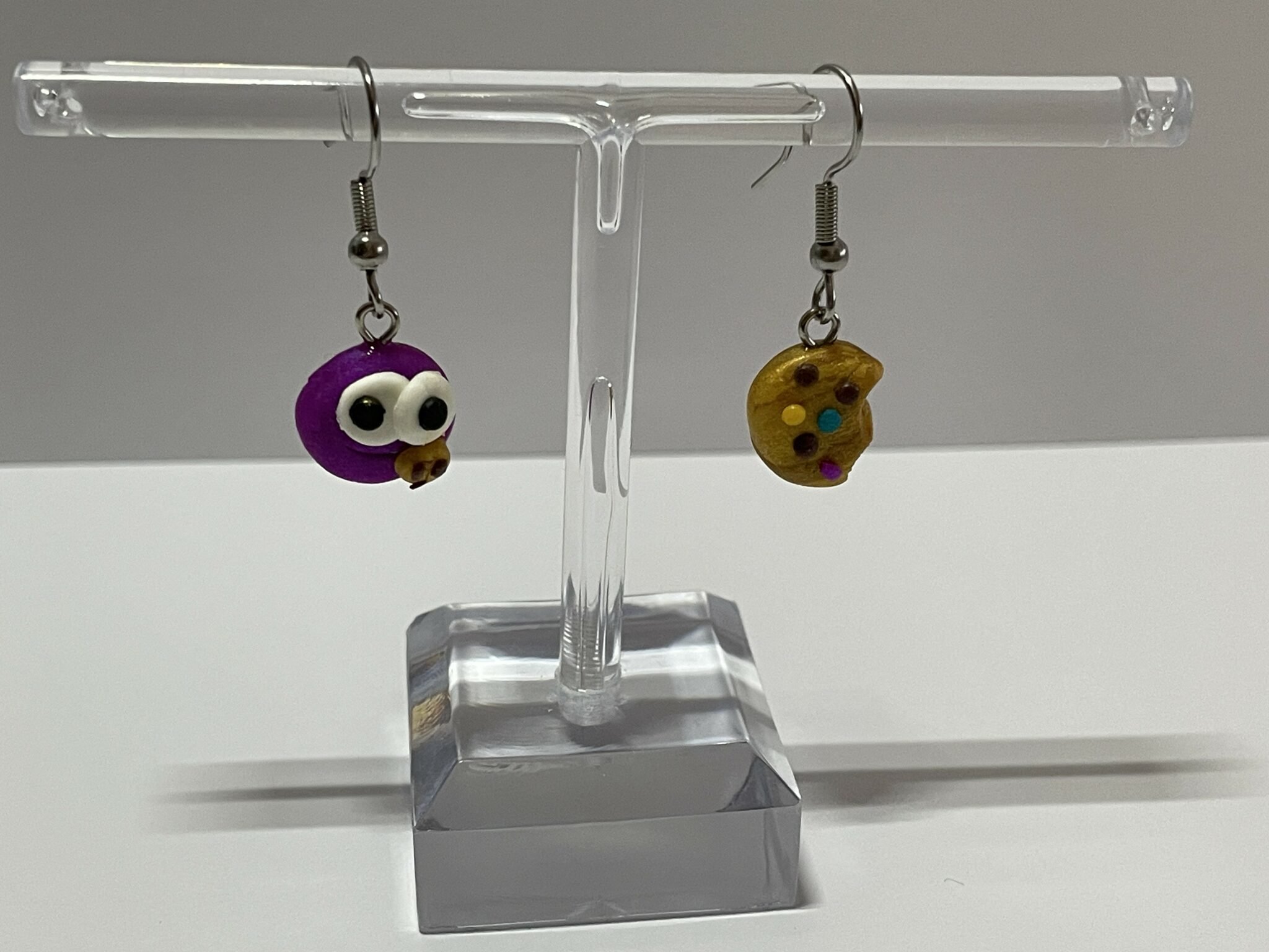 Boucles d'oreilles cookies crocs